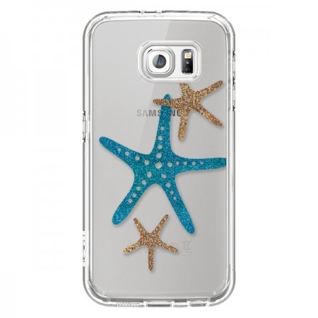 Coque Etoile de Mer Starfish Transparente pour Samsung Galaxy S6 - Sylvia Cook