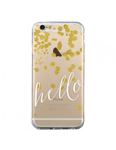 Coque iPhone 6 et 6S Hello, Bonjour...