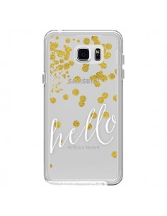 Coque Hello, Bonjour Transparente pour Samsung Galaxy... 2