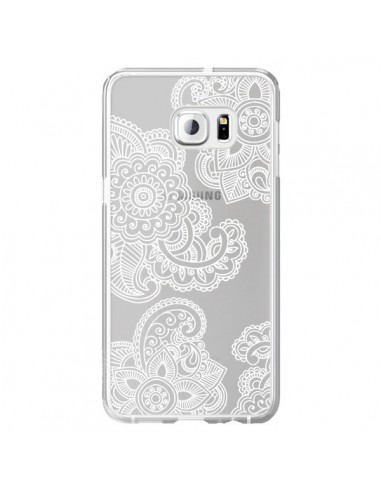 Coque Lacey Paisley Mandala Blanc Fleur...