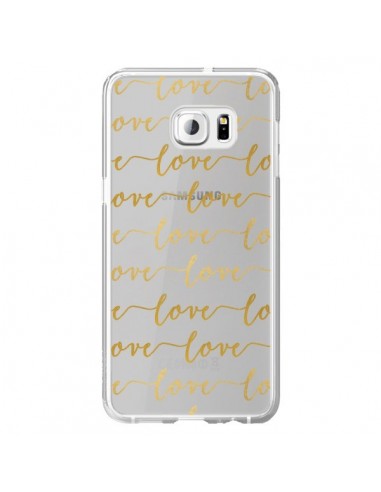 Coque Love Amour Repeating Transparente pour...