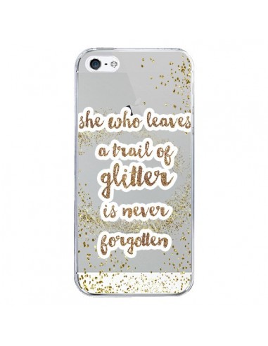 Coque iPhone 5/5S et SE Style Pailleté...