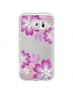 Coque Winter Flower Rose, Fleurs d'Hiver Transparente... 2