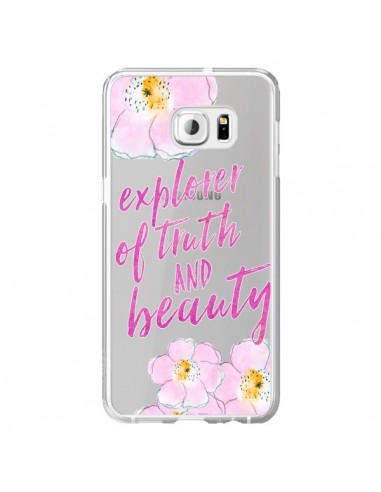 Coque Explorer of Truth and Beauty Transparente pour Samsung Galaxy S6 Edge Plus - Sylvia Cook
