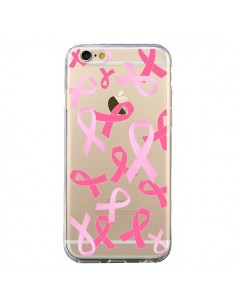 Coque iPhone 6 et 6S Pink Ribbons Ruban Rose Transparente...