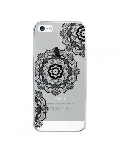 coque iphone 5 mandala noir