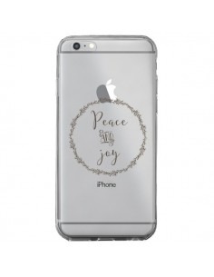 Coque iPhone 6 Plus et 6S Plus Peace and Joy, Paix et...
