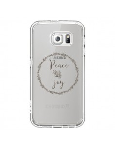 Coque Peace and Joy, Paix et Joie Transparente pour...