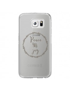 Coque Peace and Joy, Paix et Joie Transparente pour...