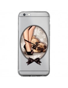 Coque iPhone 6 Plus et 6S Plus Lady Jambes Chien Bulldog...