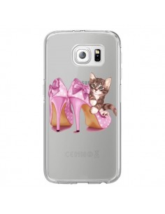 Coque Chaton Chat Kitten Chaussures Shoes Transparente...