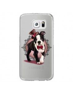 Coque Chien Bulldog Dog Gentleman Noeud Papillon Chapeau...