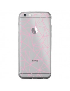 Coque iPhone 6 Plus et 6S Plus Lignes Triangle Rose...