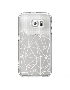 Coque Lignes Grilles Grid Abstract Blanc Transparente...