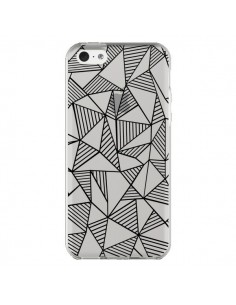Coque iPhone 5C Lignes Grilles Triangles Grid Abstract...
