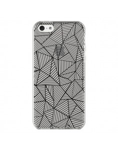 Coque iPhone 5C Lignes Grilles Triangles Full Grid...