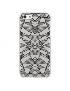 Coque iPhone 5C Lignes Miroir Grilles Triangles Grid...