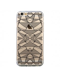 Coque iPhone 6 et 6S Lignes Miroir Grilles Triangles Grid...