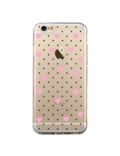 Coque iPhone 6 et 6S Point Coeur Rose Pin Point Heart...