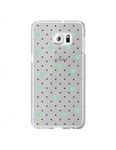 Coque Point Coeur Mint Bleu Vert Pin Point Heart...