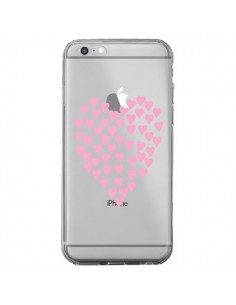 Coque iPhone 6 Plus et 6S Plus Coeurs Heart Love Rose...