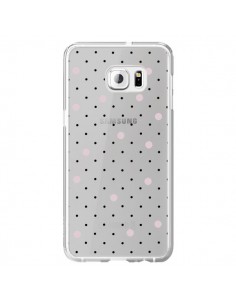 Coque Point Rose Pin Point Transparente pour Samsung...