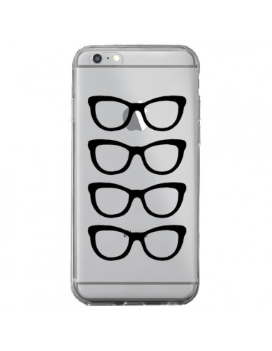 Coque iPhone 6 Plus et 6S Plus Sunglasses Lunettes Soleil Noir Transparente - Project M