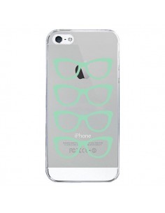 Coque iPhone 5/5S et SE Sunglasses Lunettes Soleil Mint...