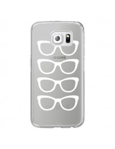 Coque Sunglasses Lunettes Soleil Blanc Transparente pour...