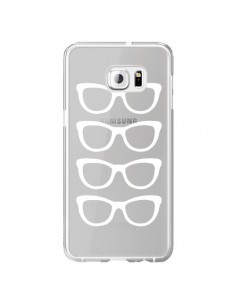 Coque Sunglasses Lunettes Soleil Blanc Transparente pour...