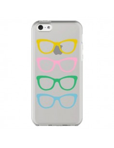Coque iPhone 5C Sunglasses Lunettes Soleil Couleur...