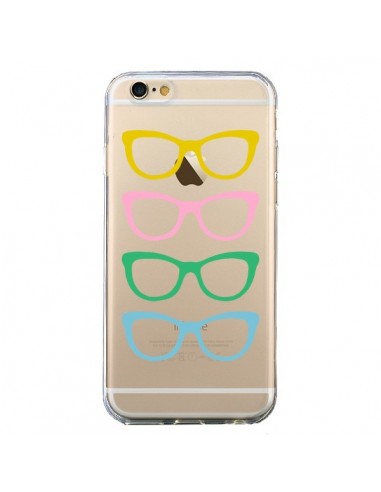 Coque iPhone 6 et 6S Sunglasses Lunettes Soleil Couleur Transparente - Project M