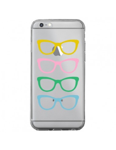 Coque iPhone 6 Plus et 6S Plus Sunglasses Lunettes Soleil Couleur Transparente - Project M