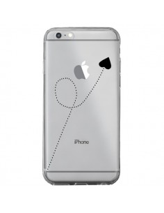 Coque iPhone 6 Plus et 6S Plus Travel to your Heart Noir...