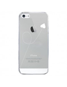 Coque iPhone 5/5S et SE Travel to your Heart Blanc Voyage...