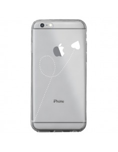Coque iPhone 6 Plus et 6S Plus Travel to your Heart Blanc...