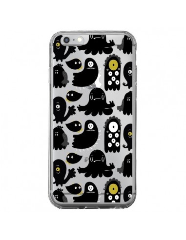 Coque iPhone 6 Plus et 6S Plus Monsters Monstres Pattern Transparente - Maria Jose Da Luz