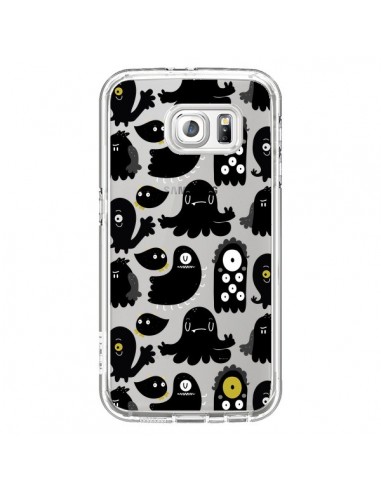 Coque Monsters Monstres Pattern Transparente pour Samsung Galaxy S6 - Maria Jose Da Luz