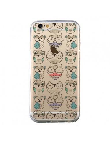 Coque iPhone 6 et 6S Chouettes Owl Hibou Transparente - Maria Jose Da Luz