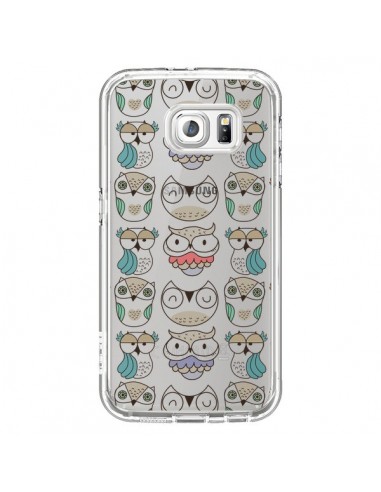 Coque Chouettes Owl Hibou Transparente pour Samsung Galaxy S6 - Maria Jose Da Luz