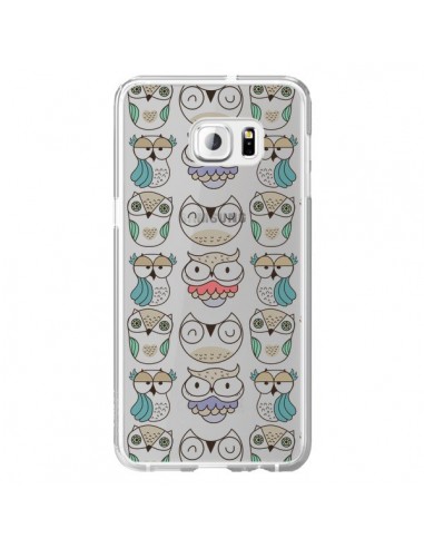 Coque Chouettes Owl Hibou Transparente pour Samsung Galaxy S6 Edge Plus - Maria Jose Da Luz