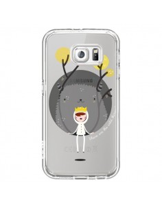 Coque Monstre Princesse Transparente pour Samsung Galaxy...