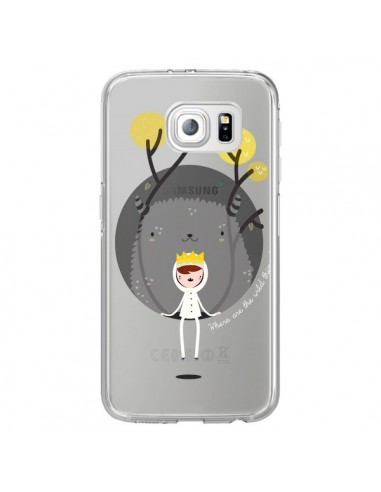 Coque Monstre Princesse Transparente pour Samsung Galaxy S6 Edge - Maria Jose Da Luz