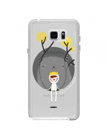 Coque Monstre Princesse Transparente pour Samsung Galaxy Note 5 - Maria Jose Da Luz
