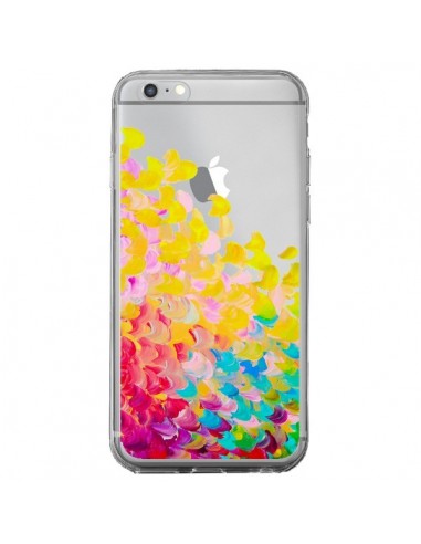 Coque iPhone 6 Plus et 6S Plus Creation in Color Jaune Yellow Transparente - Ebi Emporium
