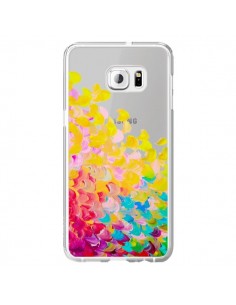 Coque Creation in Color Jaune Yellow Transparente pour...