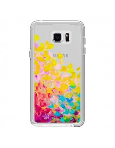 Coque Creation in Color Jaune Yellow Transparente pour...