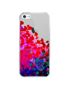Coque iPhone 5/5S et SE Creation in Color Pink Rose...