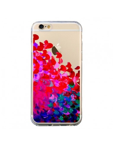 Coque iPhone 6 et 6S Creation in Color Pink Rose Transparente - Ebi Emporium