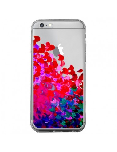 Coque iPhone 6 Plus et 6S Plus Creation in Color Pink Rose Transparente - Ebi Emporium
